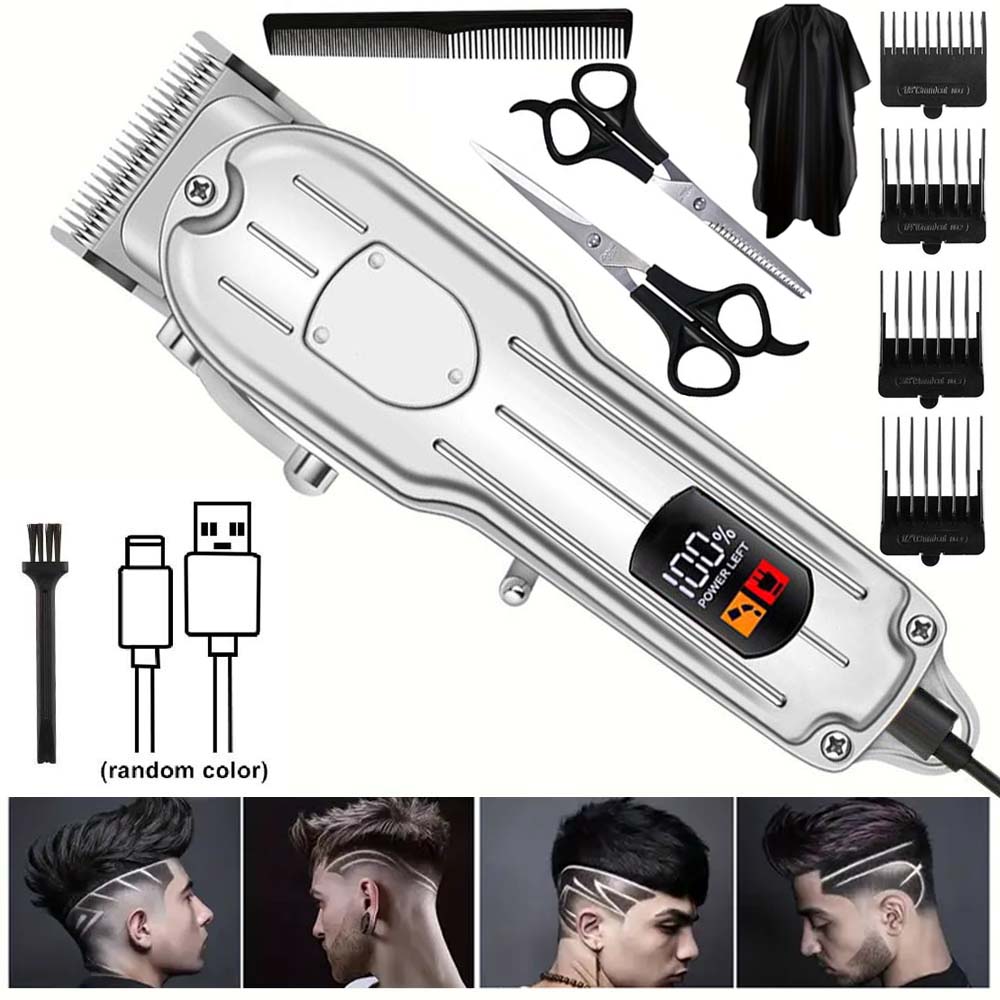 Men'S Grooming Kits - Professionele haarclippers voor mannen - Draadloze