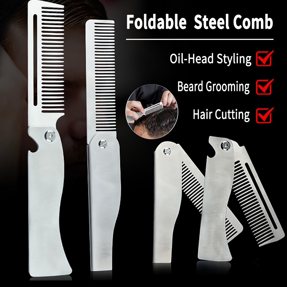 Men'S Grooming Hair - Nieuw Type 1/2 Stuks Draagbare Stalen