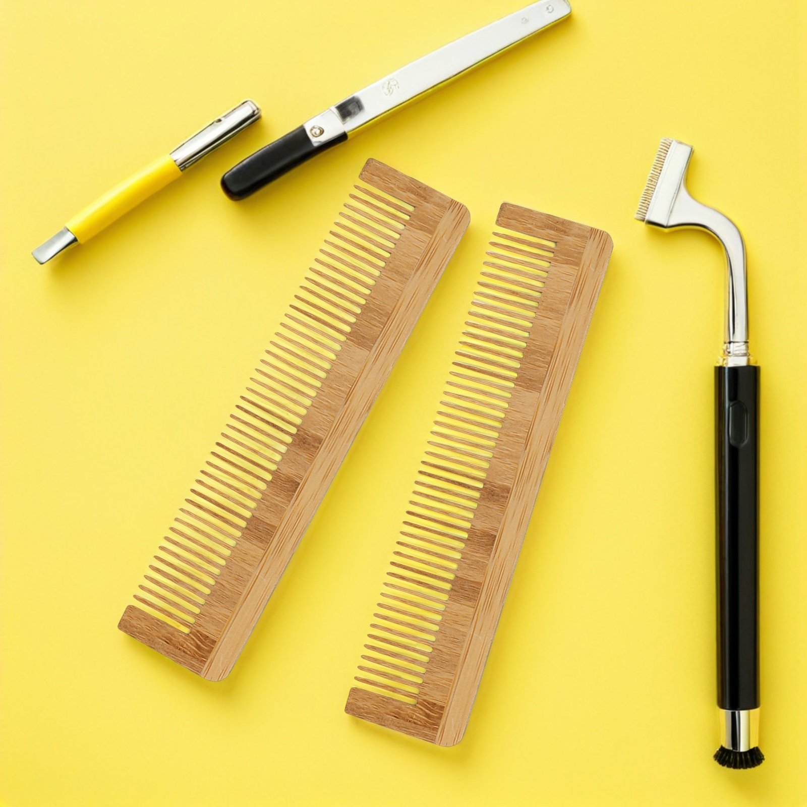 Men'S Grooming Hair - 12 Stuks Wegwerp Houten Baard Kam