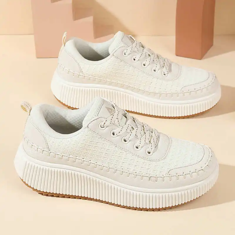 Mens Grooming On Sale - Bruine schoenen Dames Flats Herfstlaarzen Sneakers