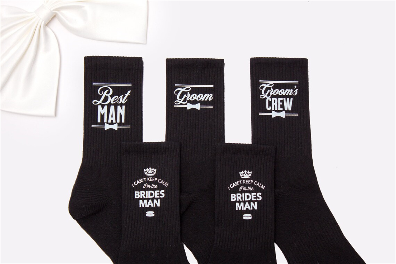 Men'S Grooming For Engagement - Bruidegom sokken, beste man cadeaus, stalknecht
