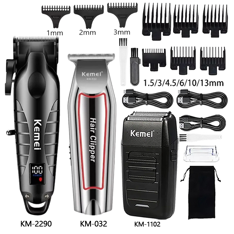 Men'S Grooming Shaver - Haarkapper tondeuse haar knipmachine trimmer snoerloos