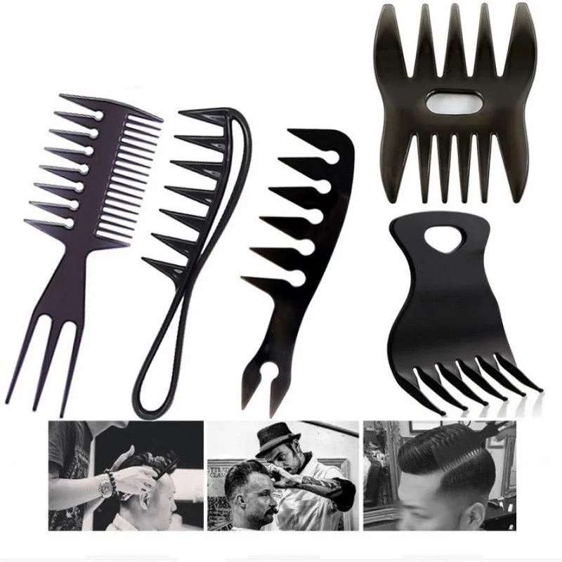 Men'S Grooming Oil - Hot Mannen Haar Kam Kapper Professionele