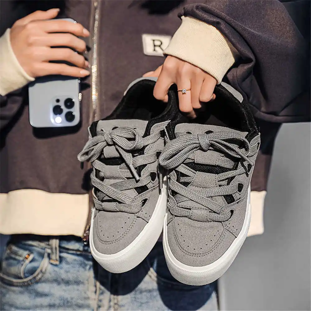 Mens Grooming On Sale - Met vetersluiting Hiphop Schoolschoenen voor dames
