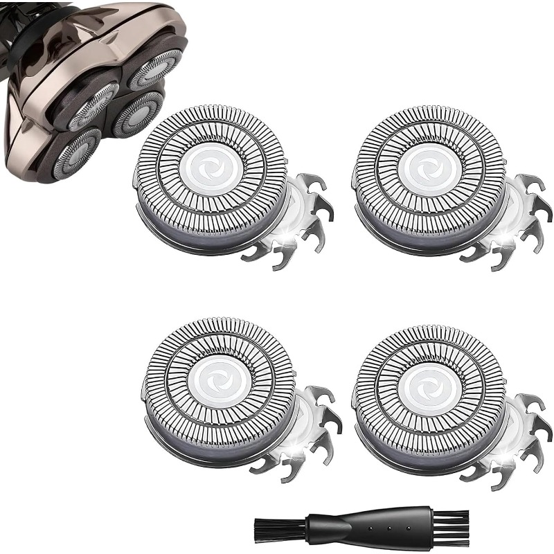 Men'S Grooming Shaver - Vervangende scheerkoppen voor Skull Shaver, geschikt