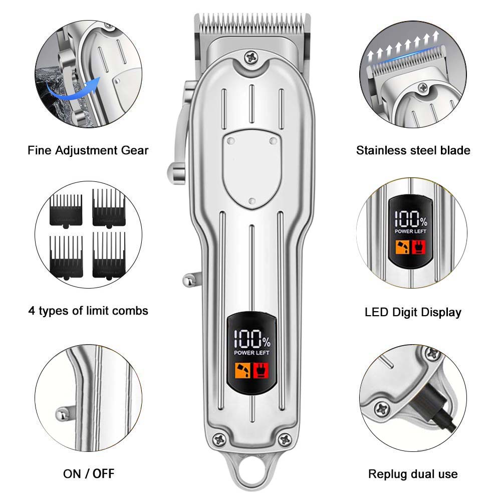 Professionele haarclippers voo - Men'S Grooming Kits recensie en prijs