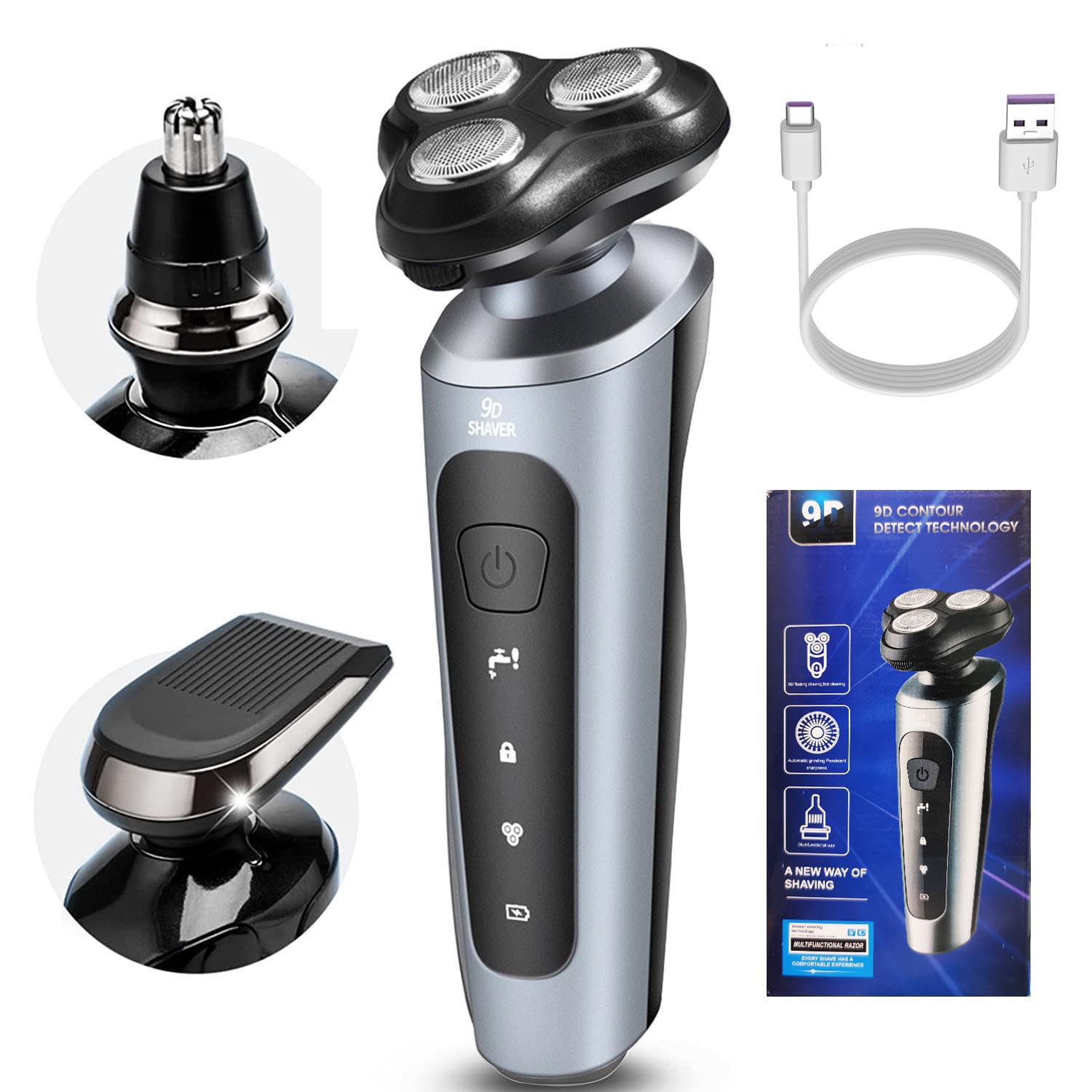 New Man Elektrisch Scheerappar - Men Grooming Full Body recensie en prijs