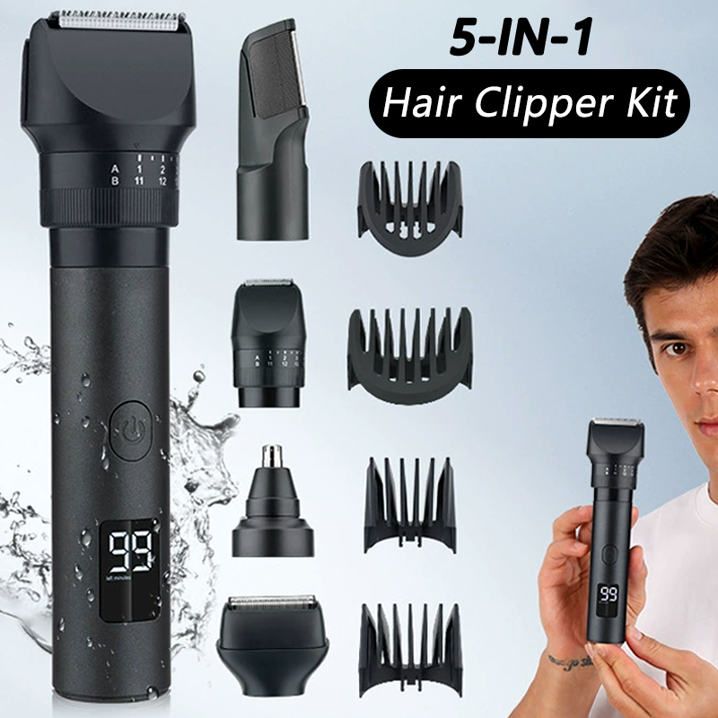 5-in-1 Draadloze Haarkapper me - Men'S Grooming Kits recensie en prijs
