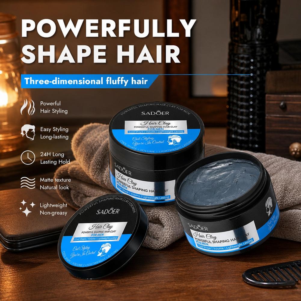 Matte haarstyling klei, sterke - Men'S Grooming Hair recensie en prijs