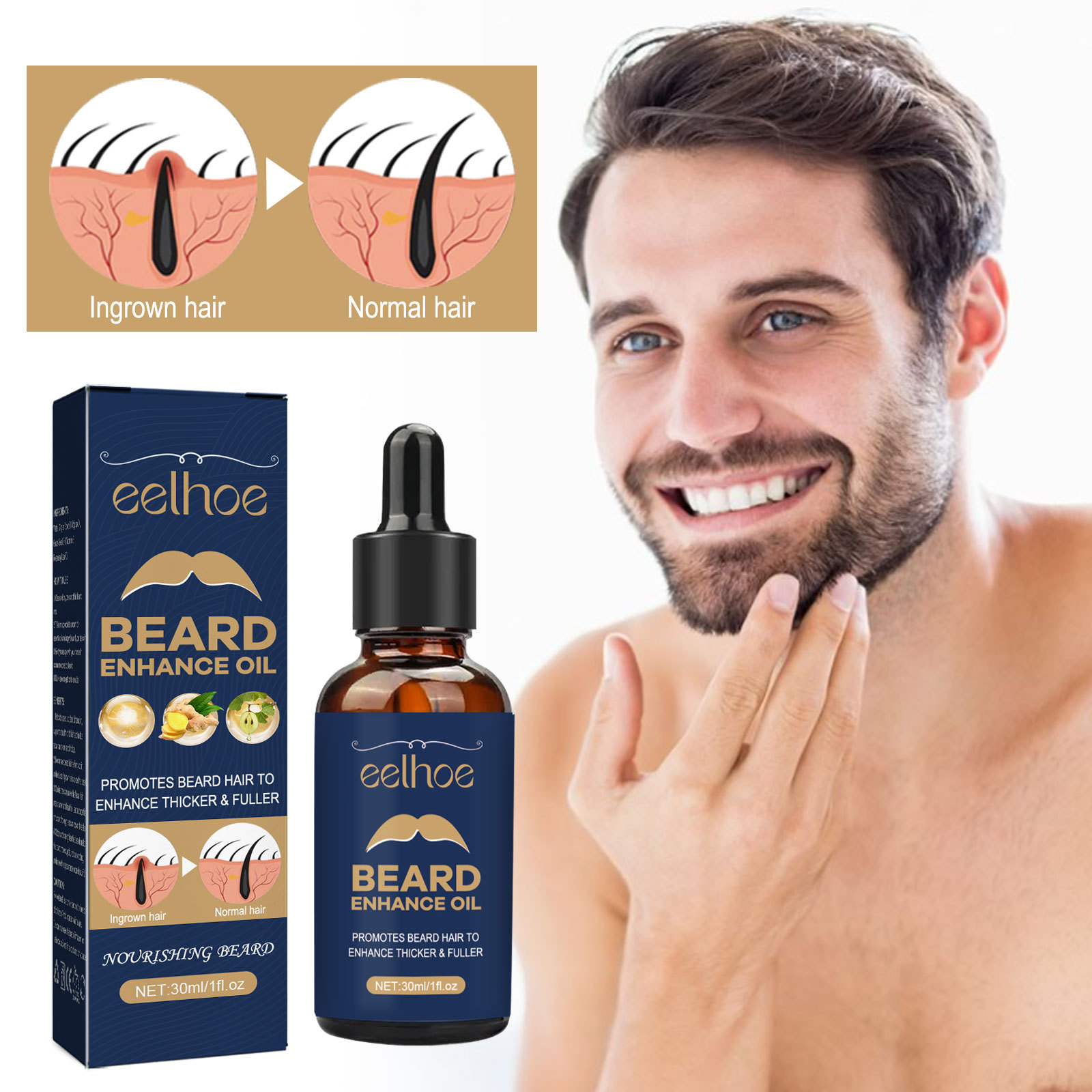 Baardgroei Olie Voor Mannen Ha - Men'S Grooming Products recensie en prijs