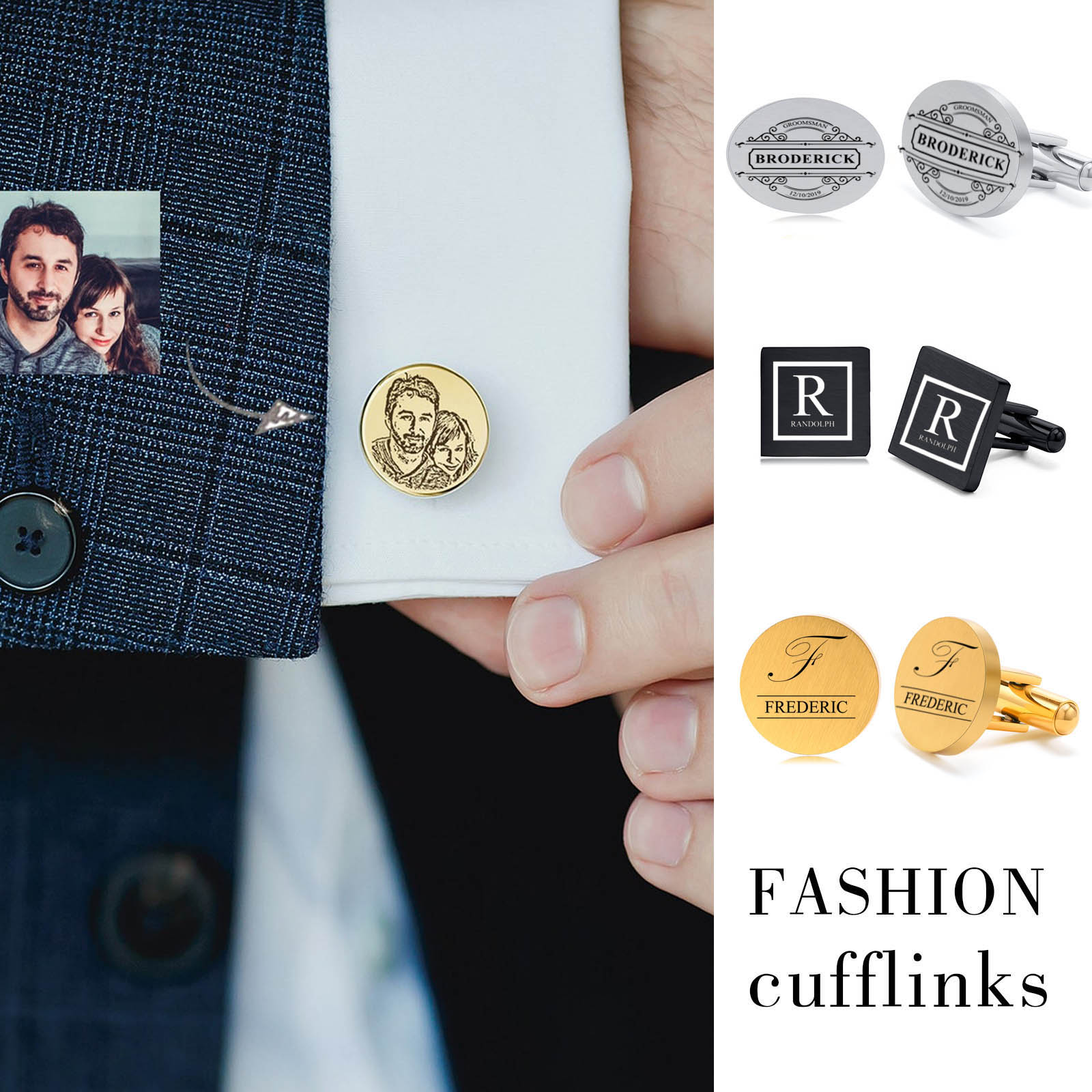 Gepersonaliseerde Cuflinks voo - Men'S Grooming For Engagement recensie en prijs