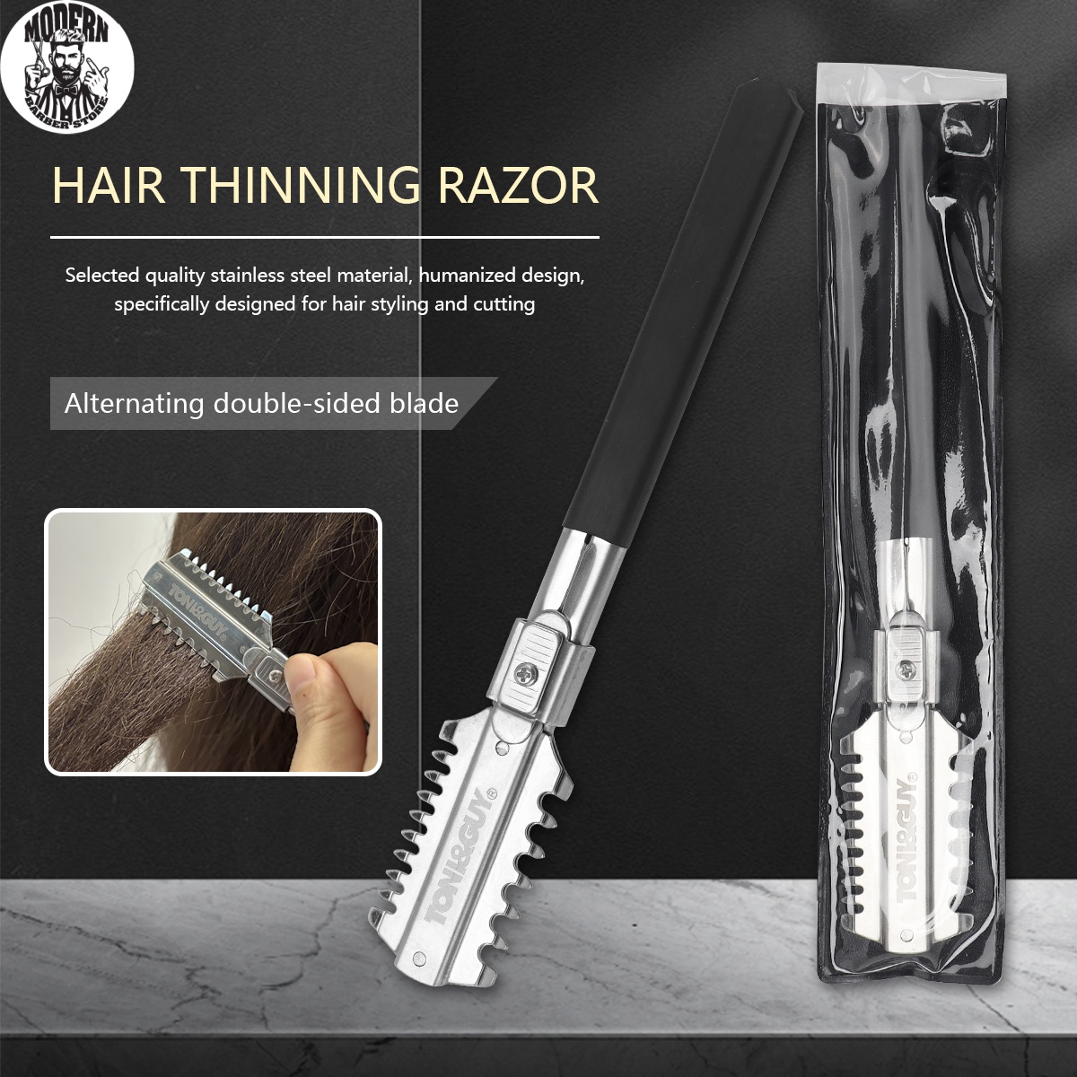 Salon Dubbele Rand Scheermes H - Men'S Grooming Hair recensie en prijs