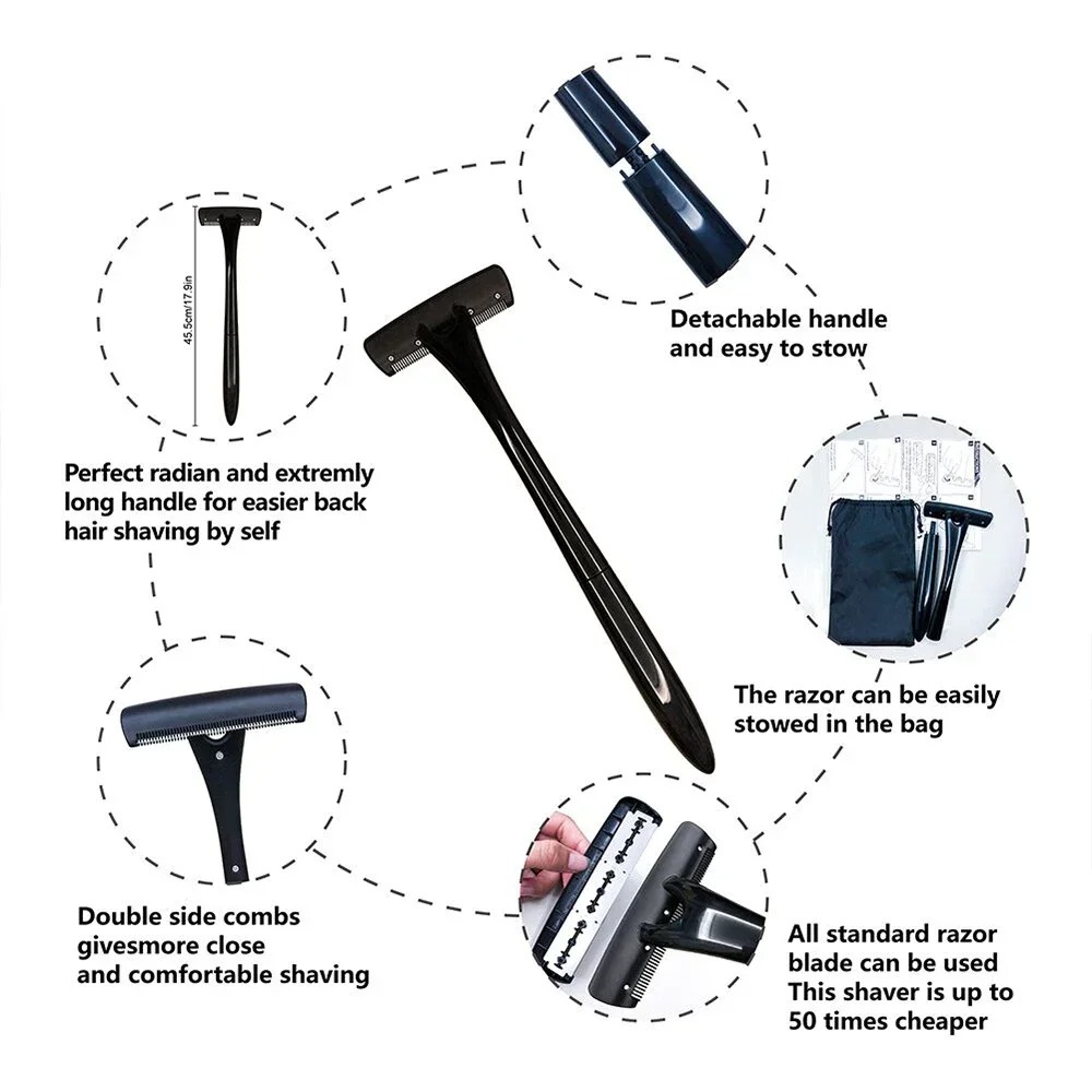 Rugscheerapparaat met lange ha - Men'S Grooming Shaver recensie en prijs
